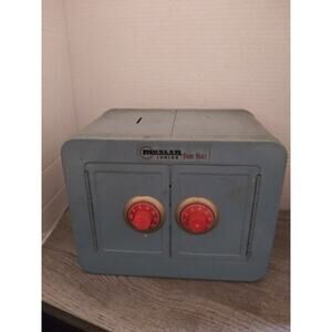 Mosler Junior Vintage Toy Safe Coin Bank Vault